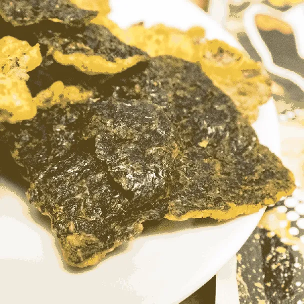 Super Crispy Grilled Tempura Seaweed,Hot Spicy Flavor, 1.41 oz