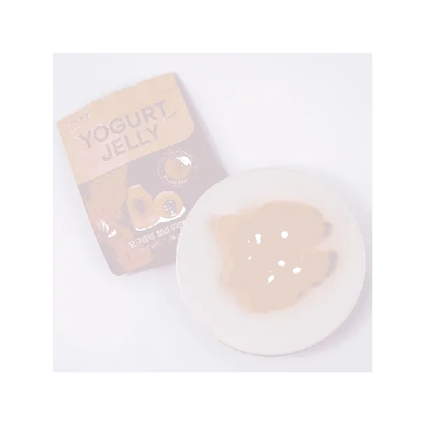 Sweet Yogurt Peach Flavor Jelly Gummy Candy, 1.76 oz