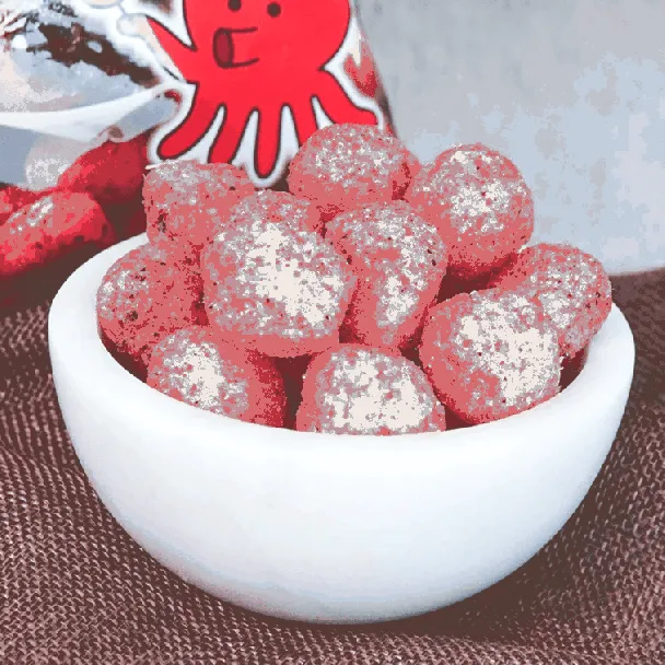Takoyaki Balls - Crunchy Seafood Snack, 3.17 oz