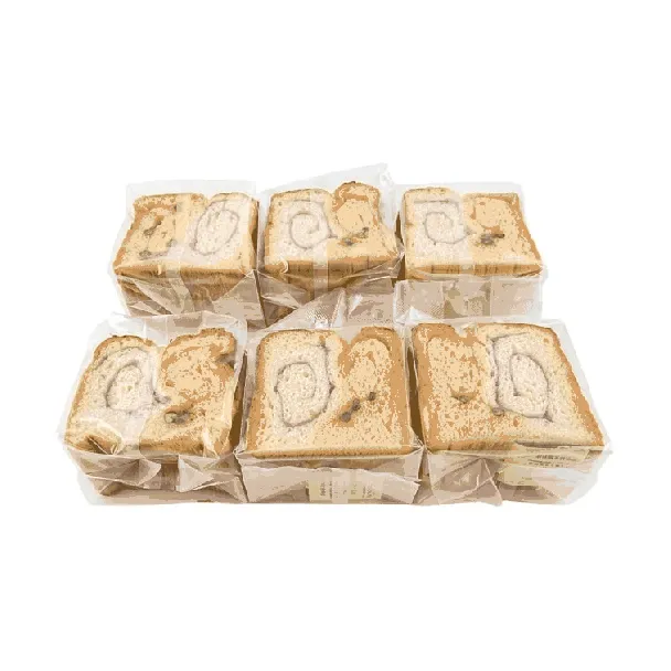 Taro Paste And Chicken Floss Thick Cut Toast 6 Pieces 16.9 oz 【Red Bean Included】