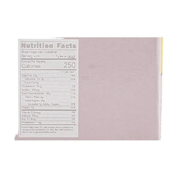 Taro Paste And Chicken Floss Thick Cut Toast 6 Pieces 16.9 oz 【Red Bean Included】