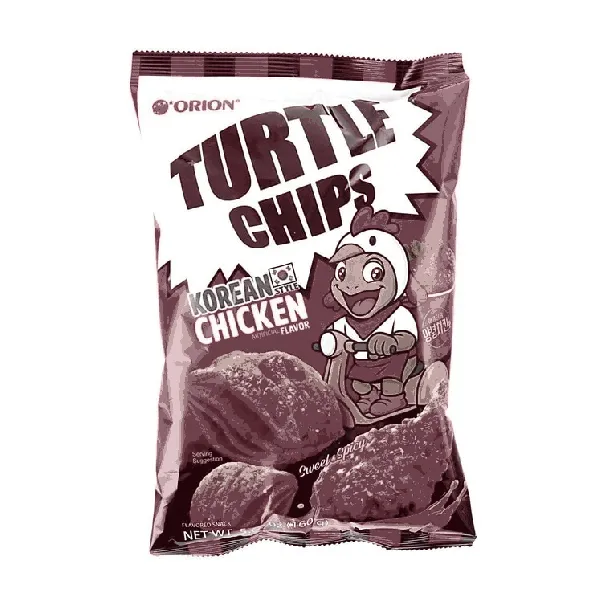Turtle Chips Korean Chicken Sweet&Spicy Flavor,5.6 oz 【New Flavor】【 Yami Exclusive】