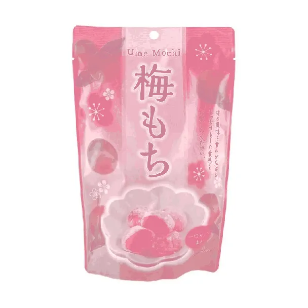 Ume Mochi,Rice Cake, Stand Pack 4.23 oz【Japanese Desserts】