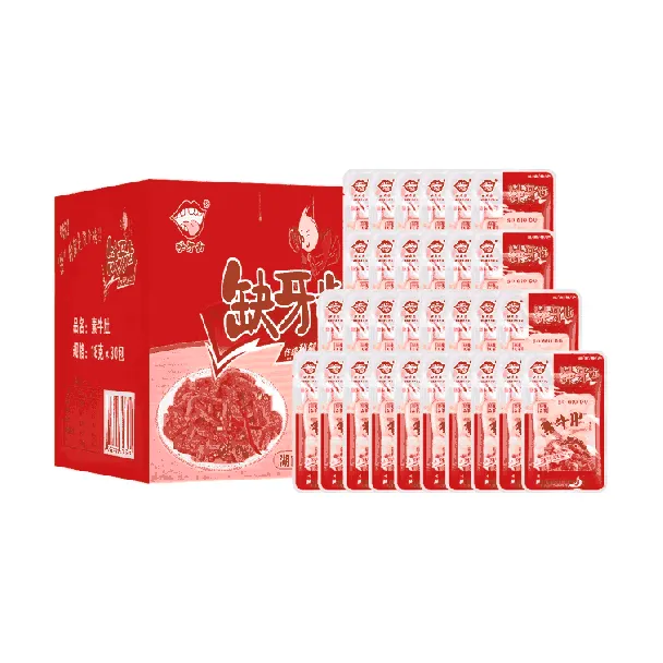 Vegetarian Beef Tripe with Missing Teeth Spicy Flavor 30pc 17.04 oz
