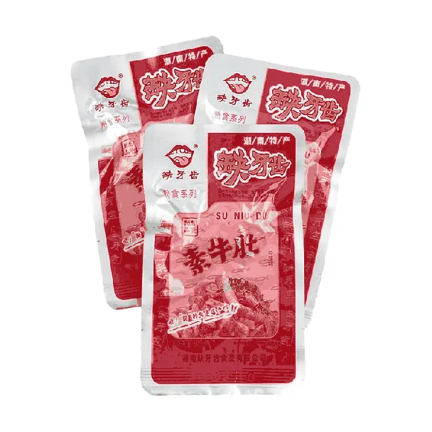 Vegetarian Beef Tripe with Missing Teeth Spicy Flavor 30pc 17.04 oz