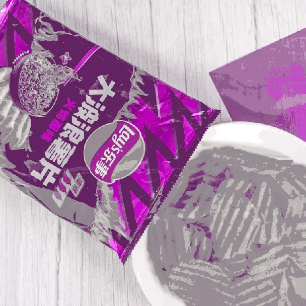 Wavy Potato Chips, Buldak Spicy Chicken Ramen Flavor, 2.47 oz